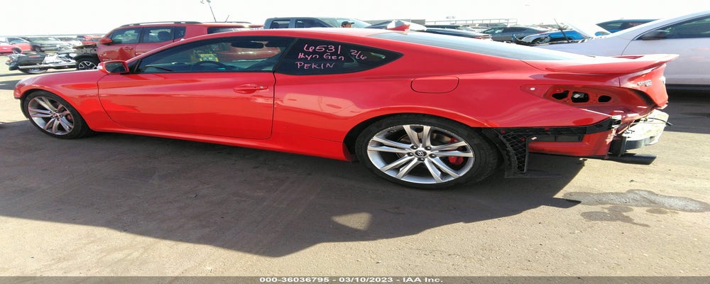 KMHHU6KH3CU076107 2012 HYUNDAI GENESIS COUPE photo no. 3
