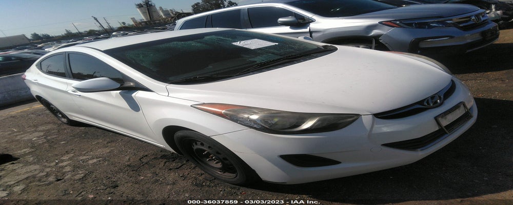 5NPDH4AEXCH139958 2012 HYUNDAI ELANTRA photo no. 1
