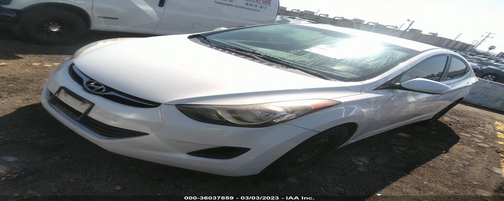 5NPDH4AEXCH139958 2012 HYUNDAI ELANTRA photo no. 2