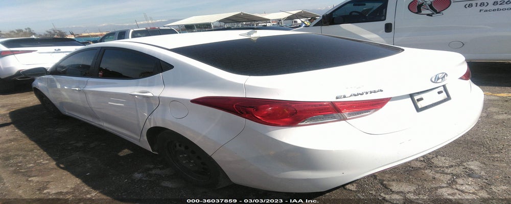 5NPDH4AEXCH139958 2012 HYUNDAI ELANTRA photo no. 3