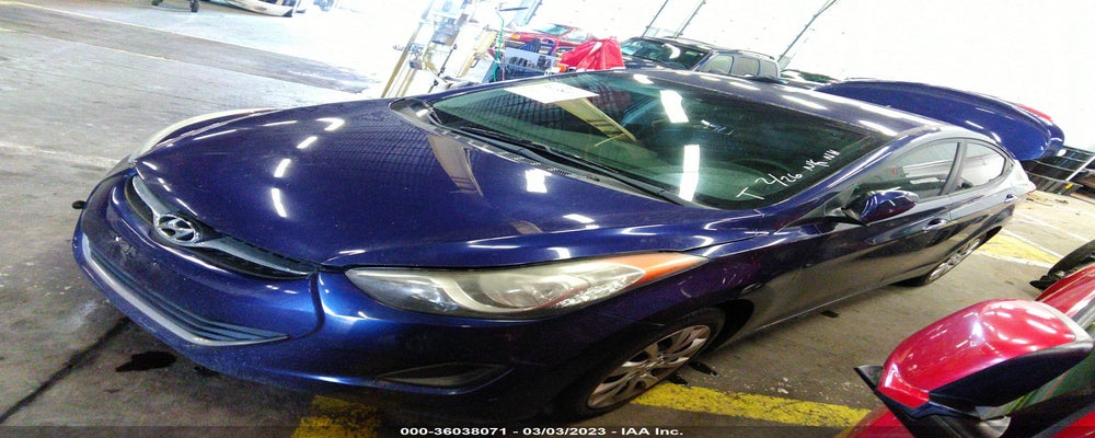 5NPDH4AEXBH050910 2011 HYUNDAI ELANTRA photo no. 2