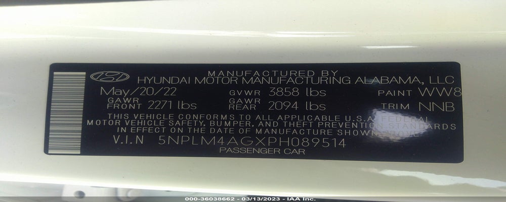 5NPLM4AGXPH089514 2023 HYUNDAI ELANTRA photo no. 9