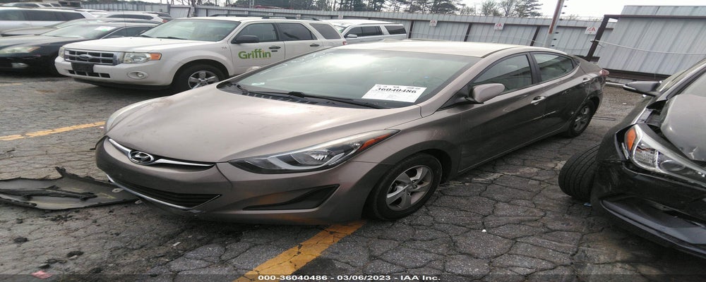 5NPDH4AE4EH538271 2014 HYUNDAI ELANTRA photo no. 2