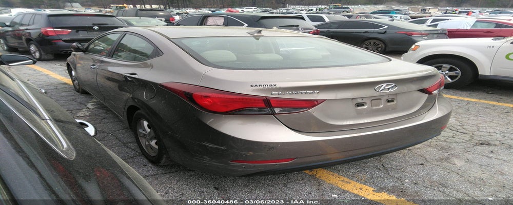 5NPDH4AE4EH538271 2014 HYUNDAI ELANTRA photo no. 3