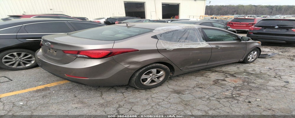 5NPDH4AE4EH538271 2014 HYUNDAI ELANTRA photo no. 4