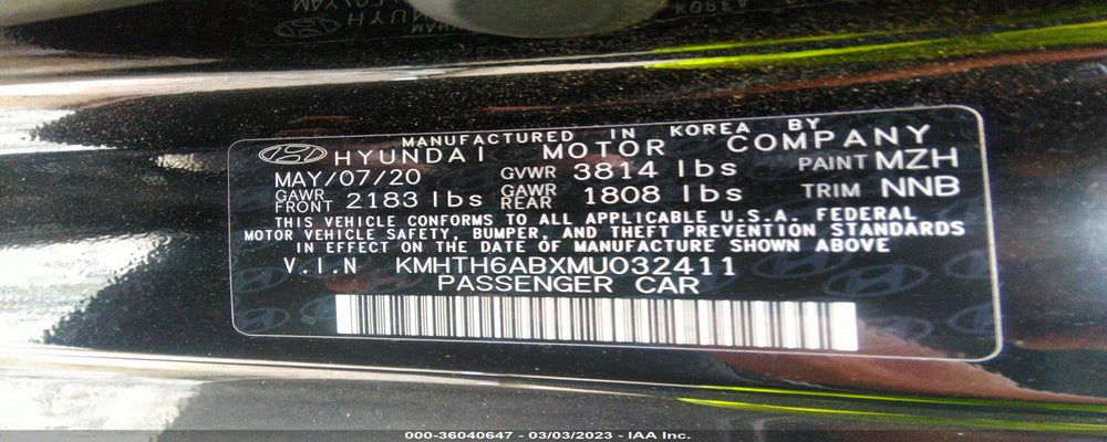 KMHTH6ABXMU032411 2021 HYUNDAI VELOSTER photo no. 9