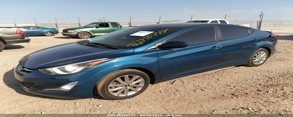 KMHDH4AE3EU147713 2014 HYUNDAI ELANTRA photo no. 2