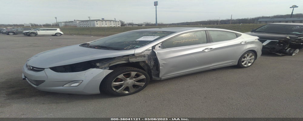 5NPDH4AE6CH090094 2012 HYUNDAI ELANTRA photo no. 2