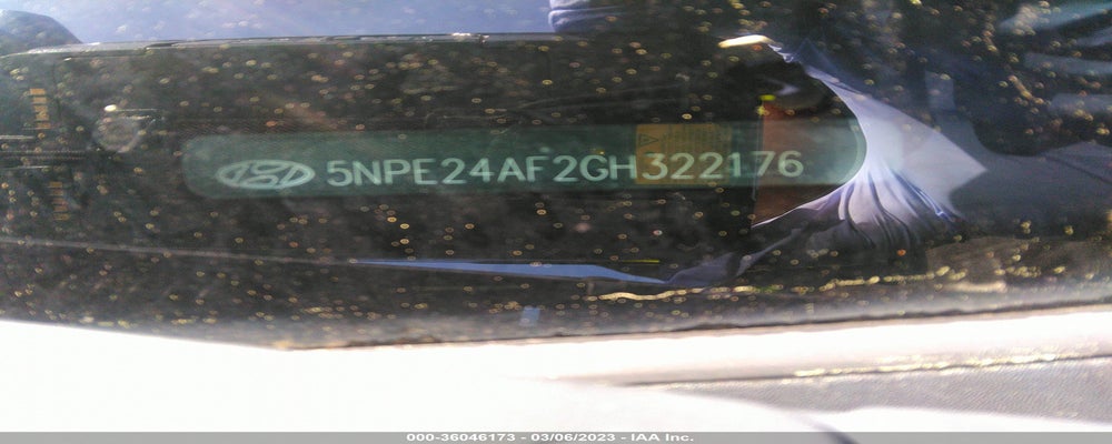 5NPE24AF2GH322176 2016 HYUNDAI SONATA photo no. 9