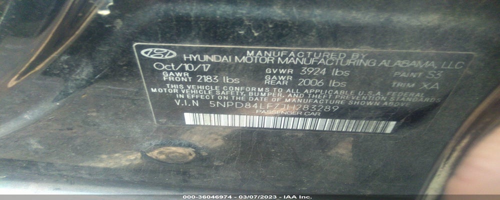 5NPD84LF7JH283289 2018 HYUNDAI ELANTRA photo no. 9