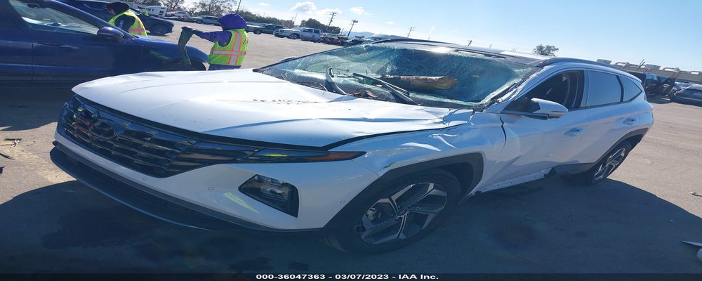 KM8JECA17NU026850 2022 HYUNDAI TUCSON HYBRID photo no. 2