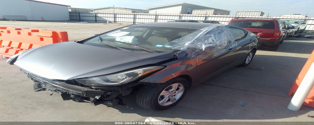 5NPDH4AE2EH523980 2014 HYUNDAI ELANTRA photo no. 2