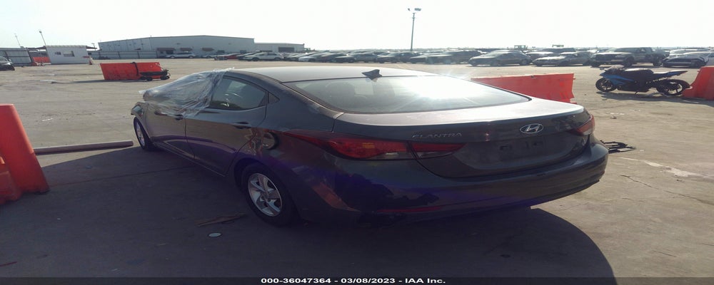 5NPDH4AE2EH523980 2014 HYUNDAI ELANTRA photo no. 3