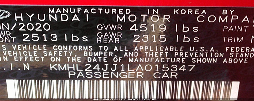 KMHL24JJ1LA015347 2020 HYUNDAI SONATA HYBRID photo no. 9
