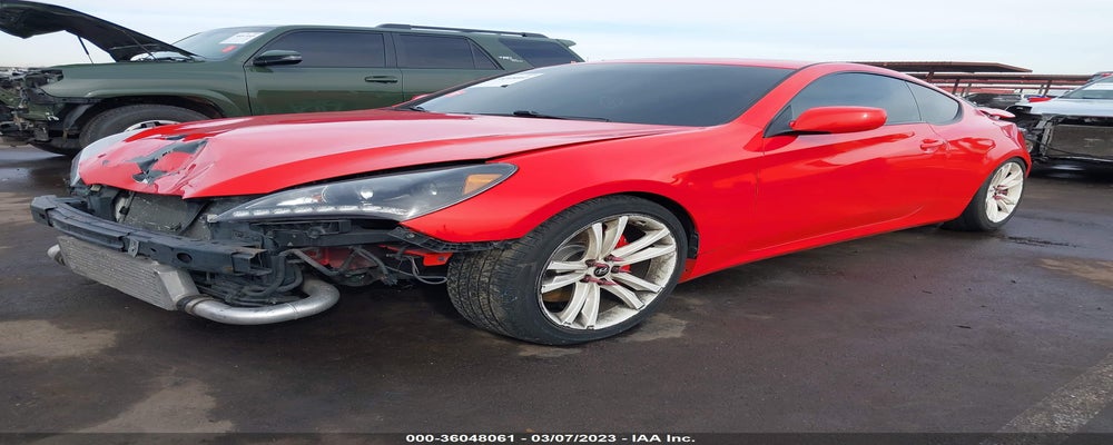 KMHHT6KD7AU026937 2010 HYUNDAI GENESIS COUPE photo no. 2
