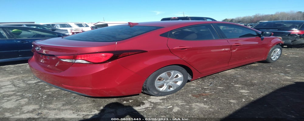 KMHDH4AE9GU637477 2016 HYUNDAI ELANTRA photo no. 4