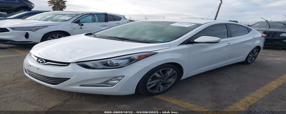 5NPDH4AE3EH495249 2014 HYUNDAI ELANTRA photo no. 2