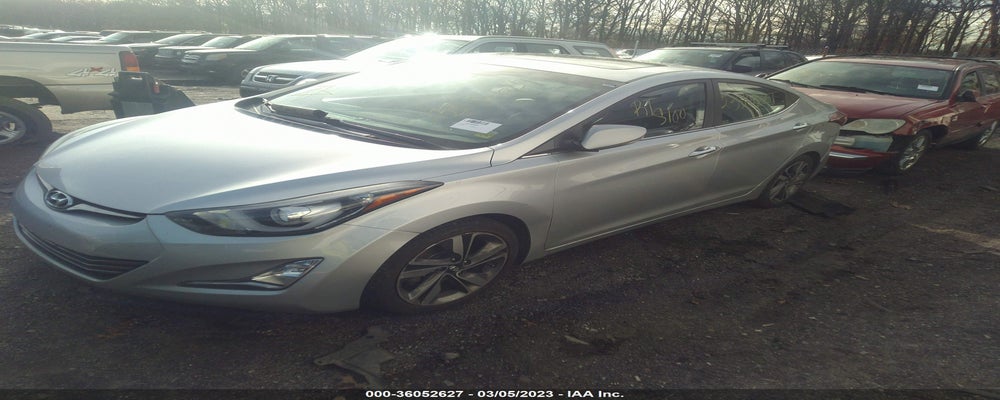 5NPDH4AE8EH490239 2014 HYUNDAI ELANTRA photo no. 2