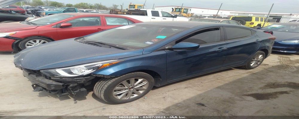 KMHDH4AE2GU584685 2016 HYUNDAI ELANTRA photo no. 2