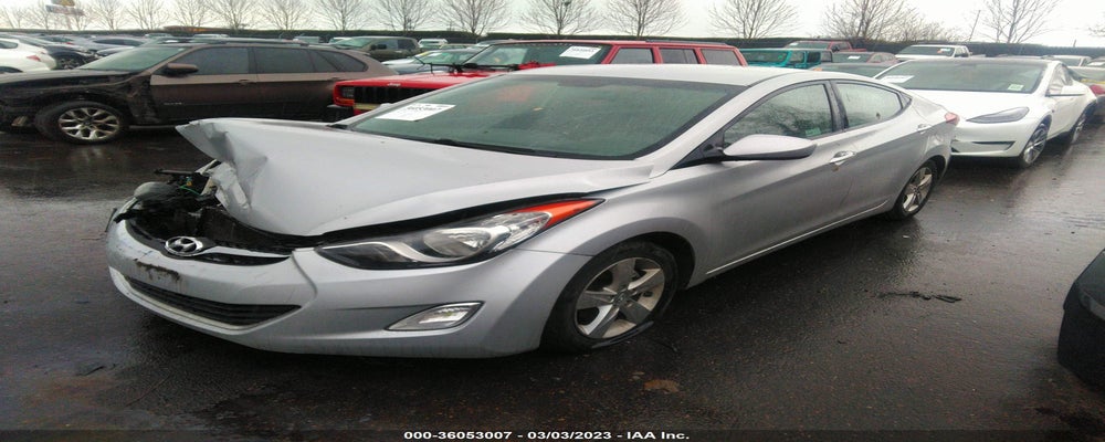 KMHDH4AE5CU313789 2012 HYUNDAI ELANTRA photo no. 2
