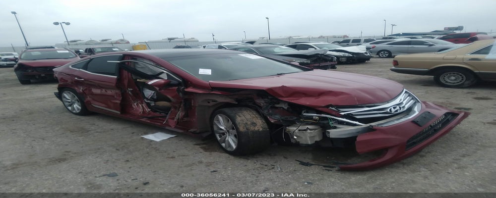 KMHFH4JG1EA396488 2014 HYUNDAI AZERA photo no. 2