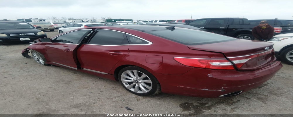 KMHFH4JG1EA396488 2014 HYUNDAI AZERA photo no. 3