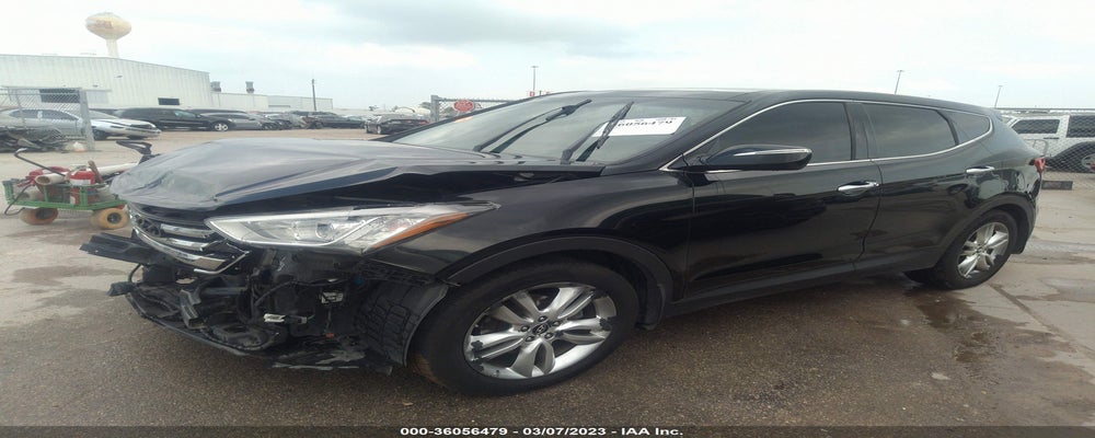 5XYZWDLA2DG049007 2013 HYUNDAI SANTA FE photo no. 2