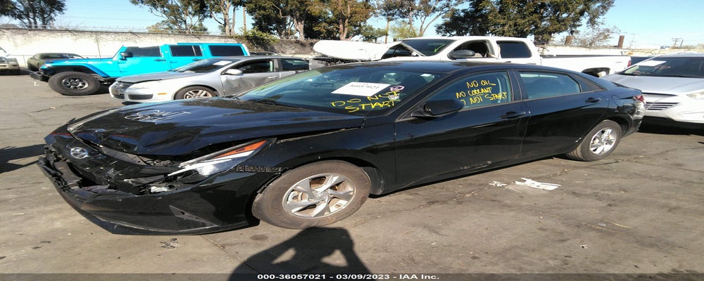 5NPLL4AG1NH073153 2022 HYUNDAI ELANTRA photo no. 2