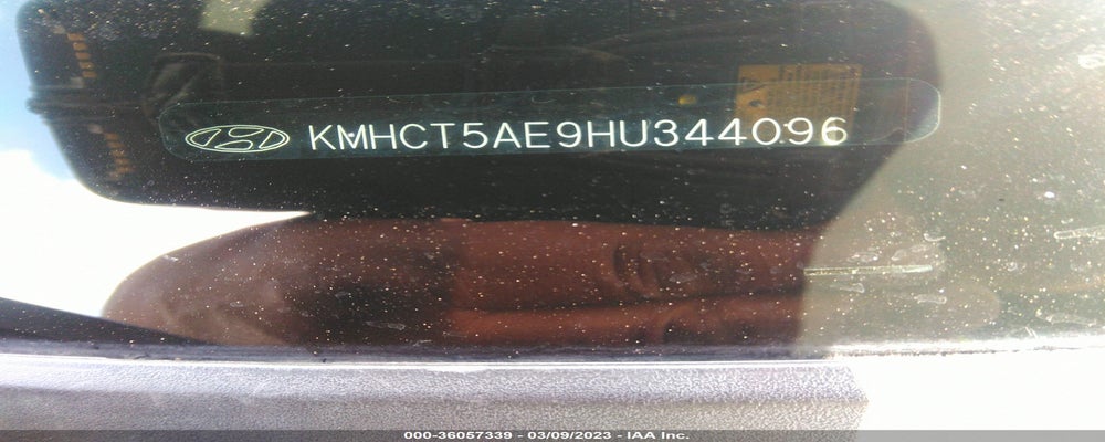 KMHCT5AE9HU344096 2017 HYUNDAI ACCENT photo no. 9