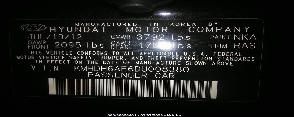 KMHDH6AE6DU008380 2013 HYUNDAI ELANTRA COUPE photo no. 9