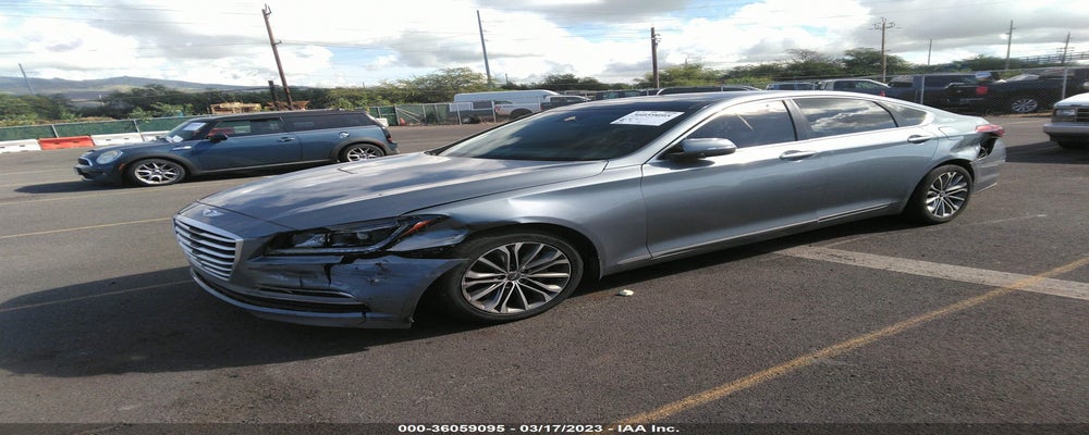 KMHGN4JE6FU078586 2015 HYUNDAI GENESIS photo no. 2