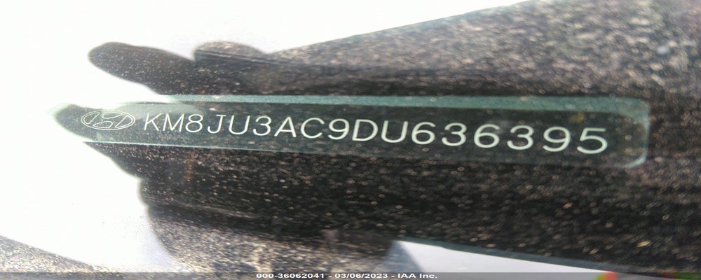 KM8JU3AC9DU636395 2013 HYUNDAI TUCSON photo no. 9