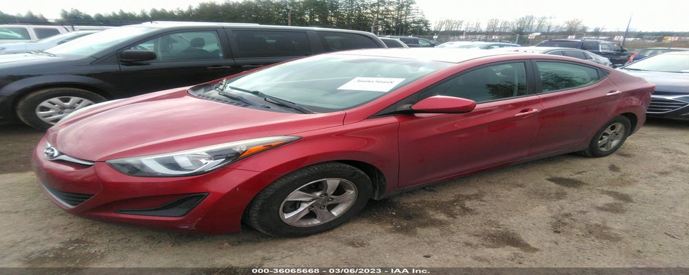 5NPDH4AE8FH562669 2015 HYUNDAI ELANTRA photo no. 2