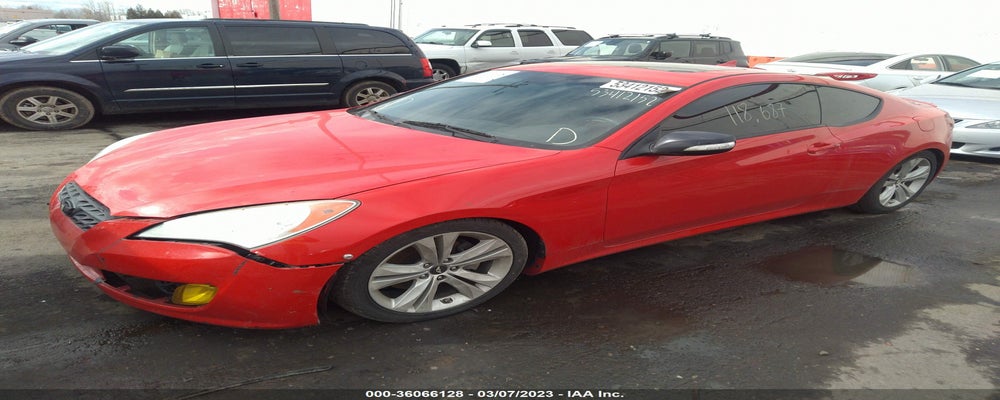 KMHHU6KH4BU065034 2011 HYUNDAI GENESIS COUPE photo no. 2