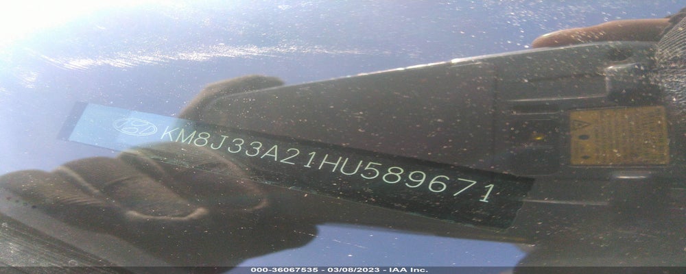 KM8J33A21HU589671 2017 HYUNDAI TUCSON photo no. 9