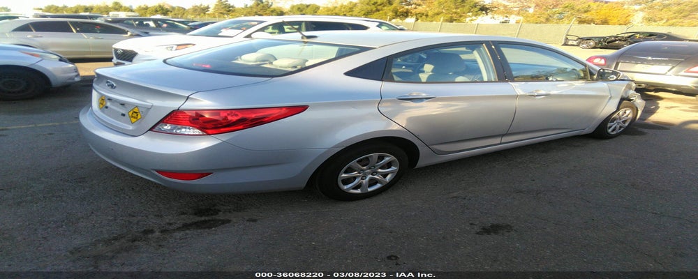 KMHCT4AE7EU598136 2014 HYUNDAI ACCENT photo no. 4