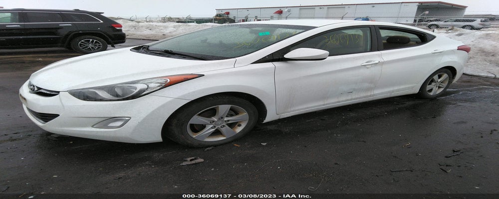 5NPDH4AEXCH088509 2012 HYUNDAI ELANTRA photo no. 2