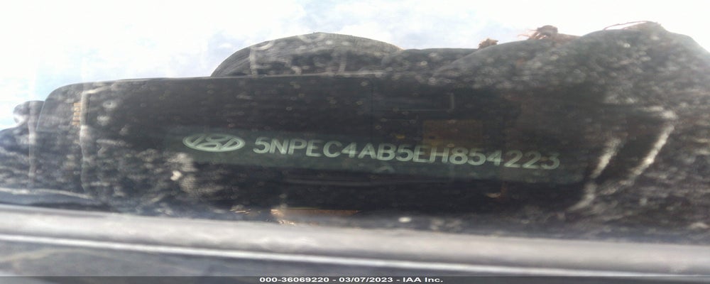 5NPEC4AB5EH854223 2014 HYUNDAI SONATA photo no. 9