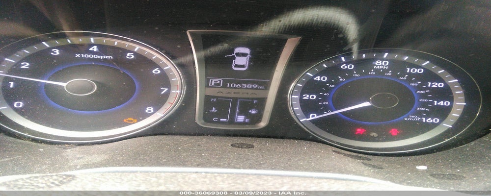 KMHFG4JG1DA220574 2013 HYUNDAI AZERA photo no. 7