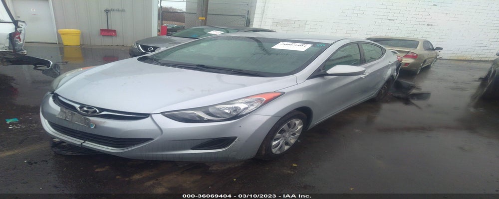 5NPDH4AE5CH065607 2012 HYUNDAI ELANTRA photo no. 2