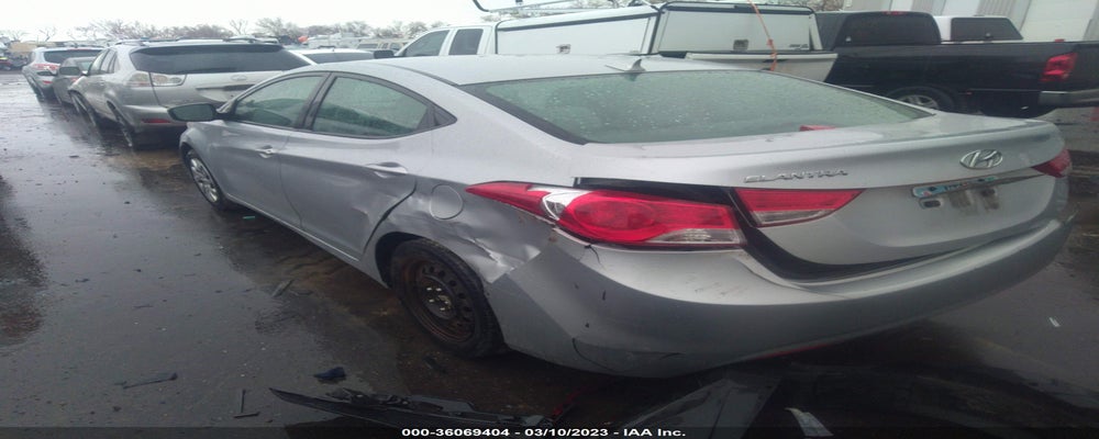 5NPDH4AE5CH065607 2012 HYUNDAI ELANTRA photo no. 3