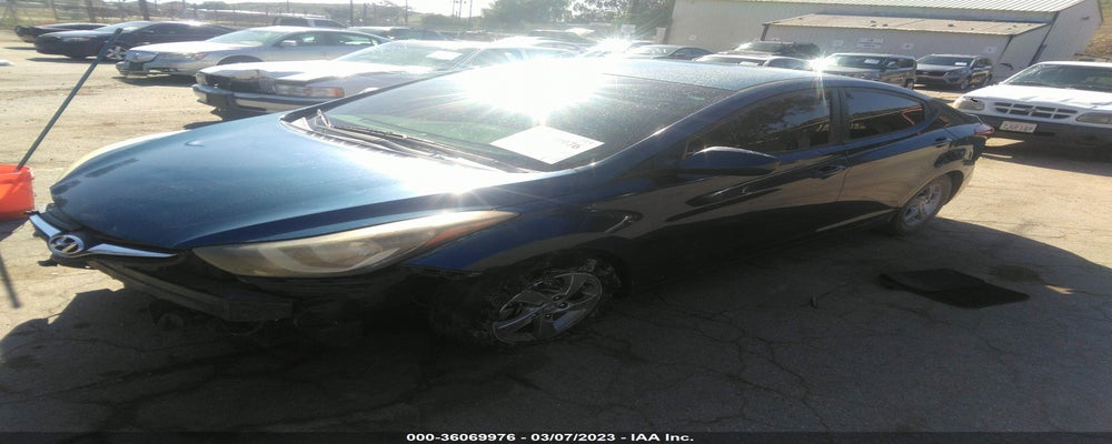 KMHDH4AE2EU121099 2014 HYUNDAI ELANTRA photo no. 2