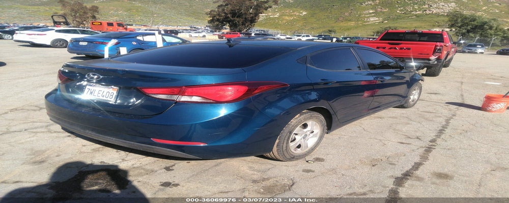 KMHDH4AE2EU121099 2014 HYUNDAI ELANTRA photo no. 4