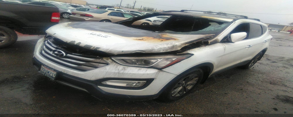 5XYZUDLB1GG365596 2016 HYUNDAI SANTA FE SPORT photo no. 2