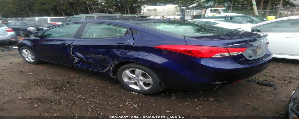 5NPDH4AE9CH086492 2012 HYUNDAI ELANTRA photo no. 3