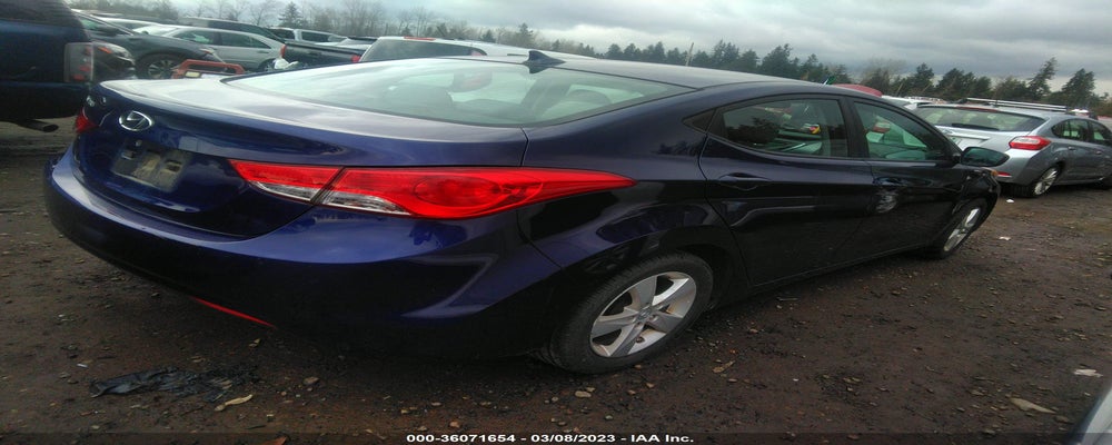 5NPDH4AE9CH086492 2012 HYUNDAI ELANTRA photo no. 4