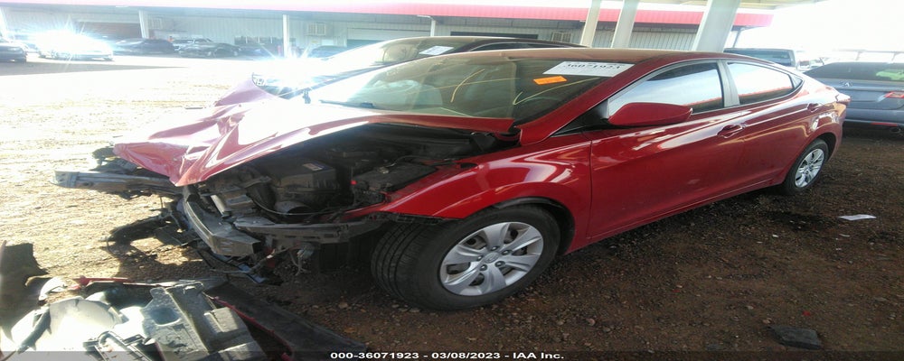 KMHDH4AE1GU619300 2016 HYUNDAI ELANTRA photo no. 2