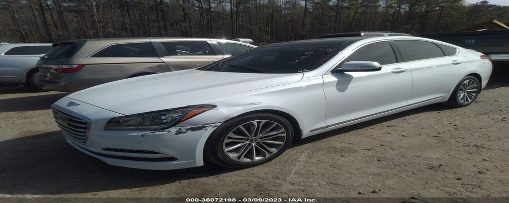 KMHGN4JEXFU070491 2015 HYUNDAI GENESIS photo no. 2