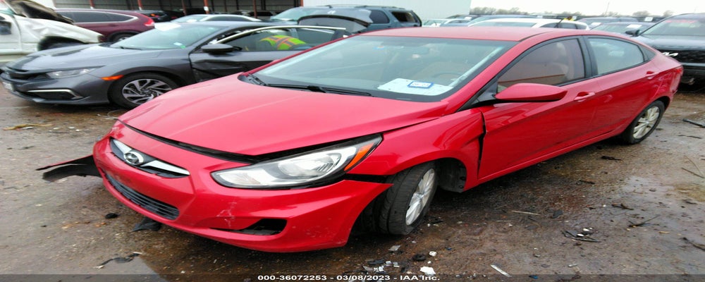 KMHCU4AE3DU312326 2013 HYUNDAI ACCENT photo no. 2