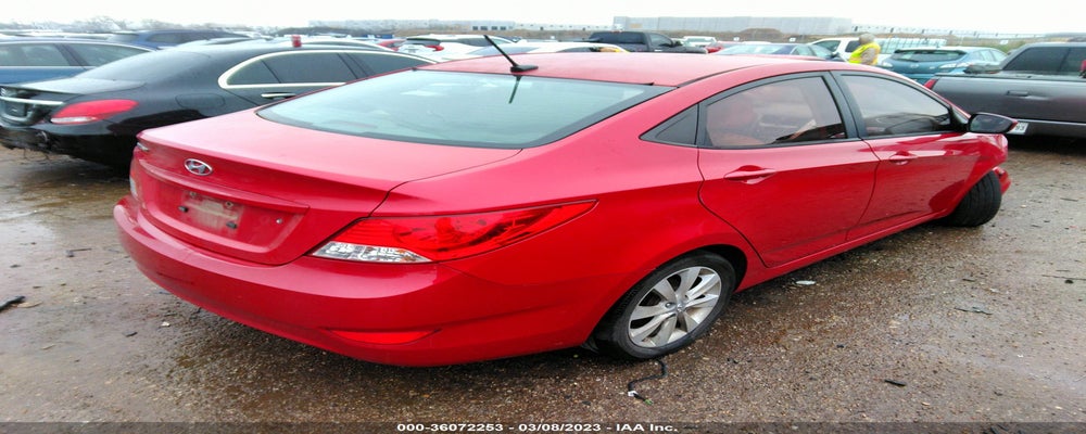 KMHCU4AE3DU312326 2013 HYUNDAI ACCENT photo no. 4